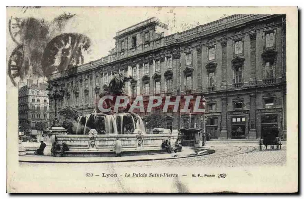 Lyon — O Palácio de São Pedro — B. F. Paris n°630 - Frente