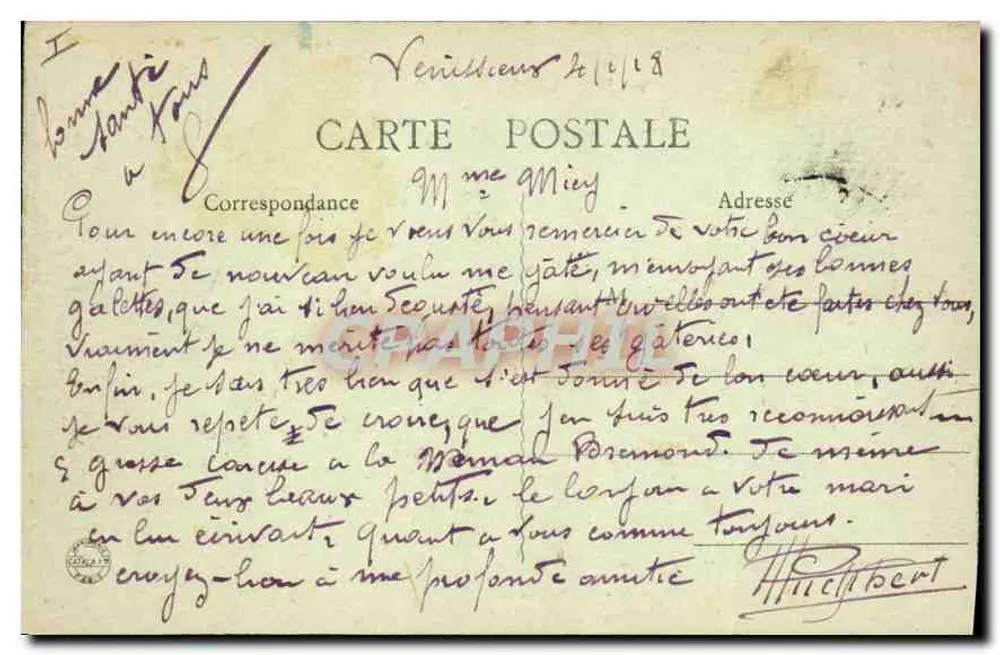 Lyon — Fontaine Bartholdi — B. F., Paris - Verso