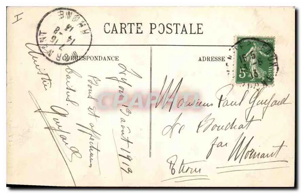 LYON — A Igreja de São Nizier — LL. n°45 - Verso