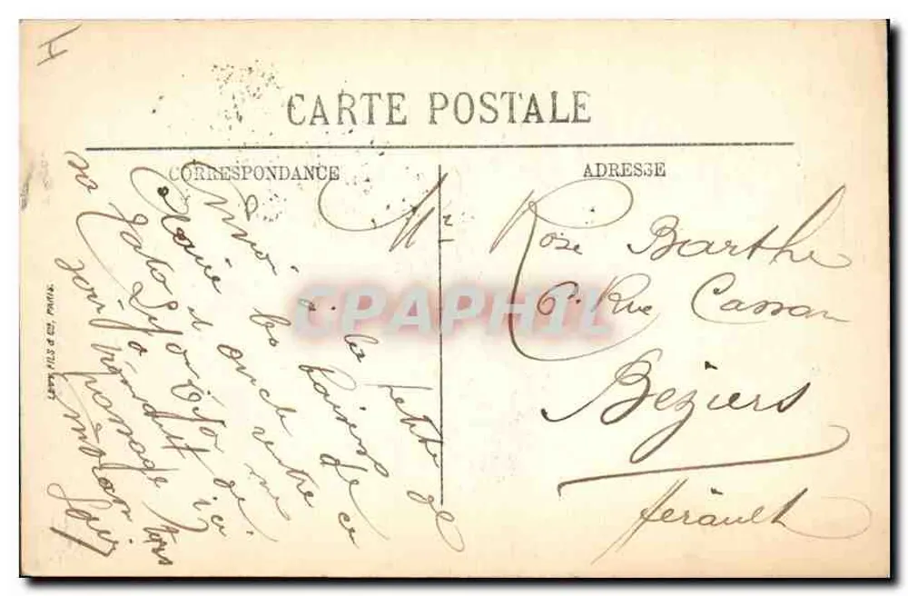 LYON — Fachada da Basílica de Nossa Senhora de Fourvière — Selecta - Verso