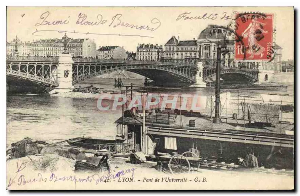 LYON - Ponte da Universidade — G. B. - Frente