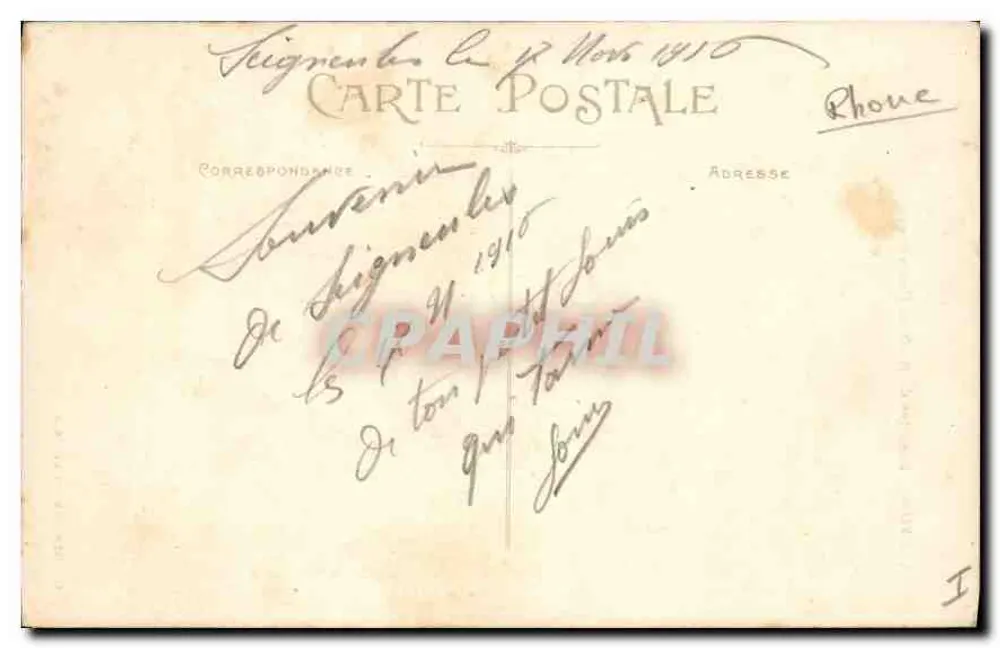 LYON — Basílica N.-D. de Fourvière — editor não identificado, número 24 - Verso