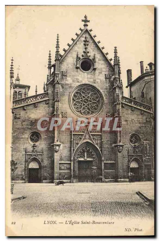 LYON. — A Igreja de São Bonaventura — ND. Fot. n°22 - Frente