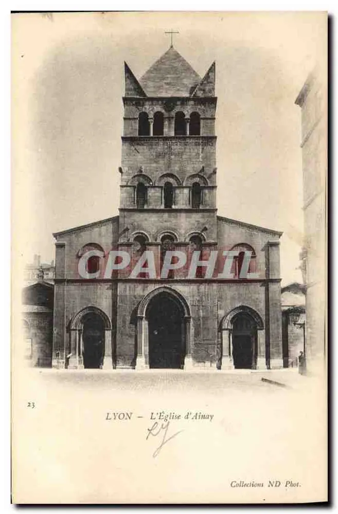 LYON — De Kerk van Ainay — Collecties ND Fot. n°23 - Voorkant