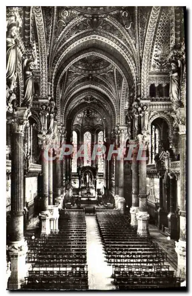 LYON - Basilika Notre Dame de Fourvière; die Große Nave - Vorderseite