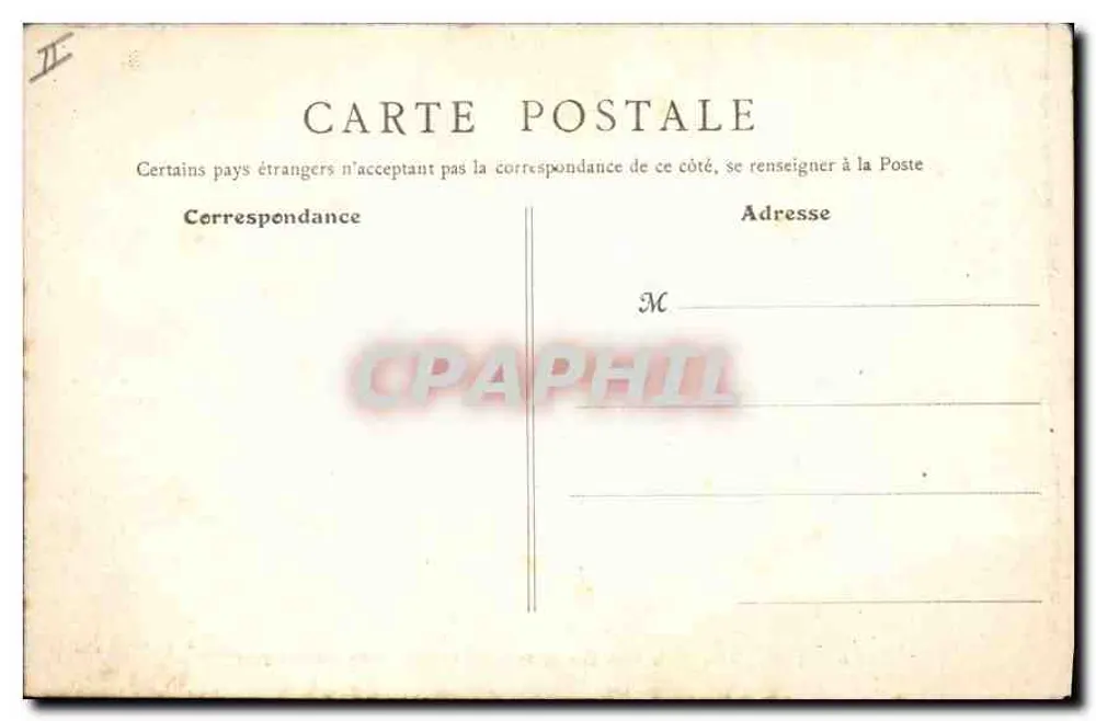 Lyon - Pont du Midi über die Saône - Coteau und Fort Saint-Just — B.P., Paris, n° 2310 - Rückseite