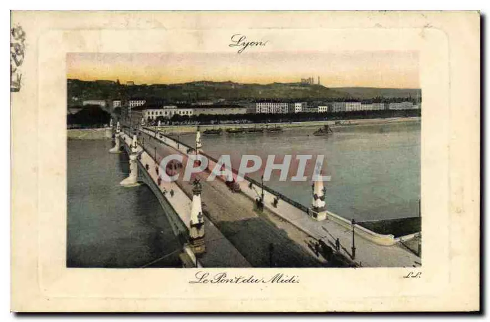 Le Pont du Midi — Lyon — wydawca L.P. (nr 12) - Awers