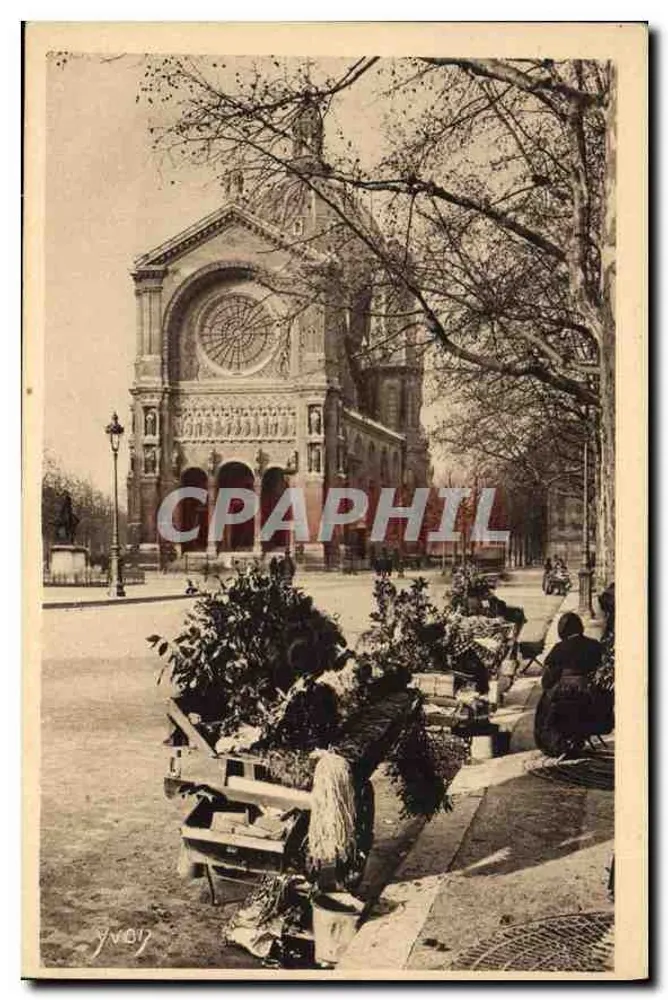 Paris. — A Igreja de São Agostinho — Edição de Arte YVON, N° 147, Série 8 - Frente