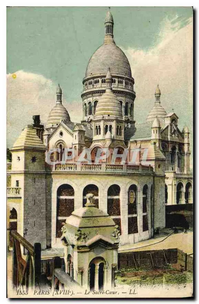 Parigi (XVIII) — Il Sacro Cuore — LL. - Recto