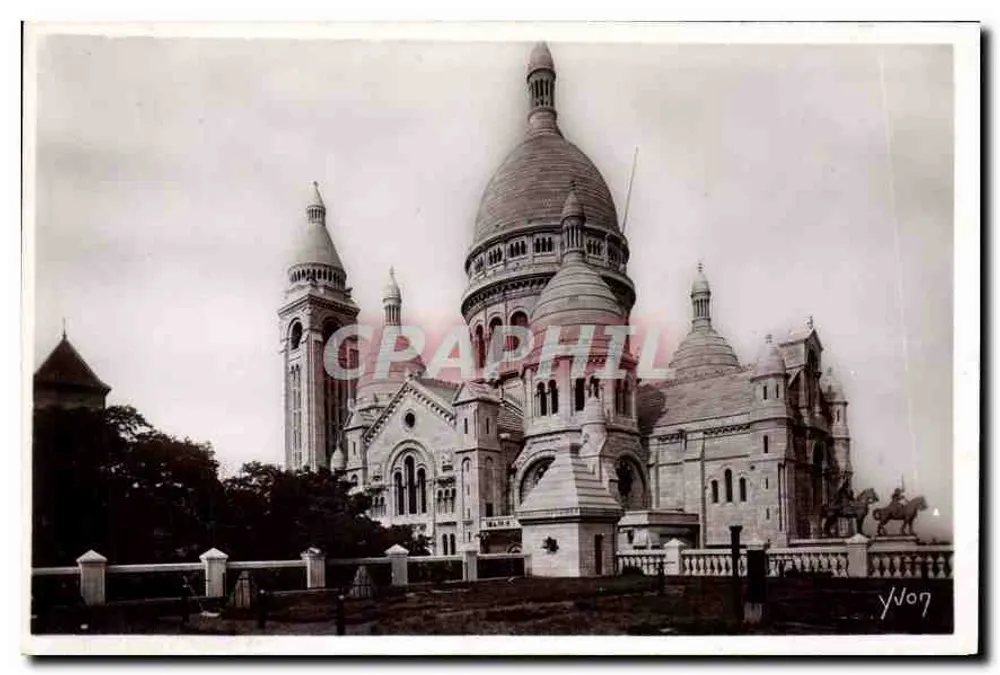 Basilika des Heiligen Herzens — Paris — Les Editions d'Art Yvon - Vorderseite