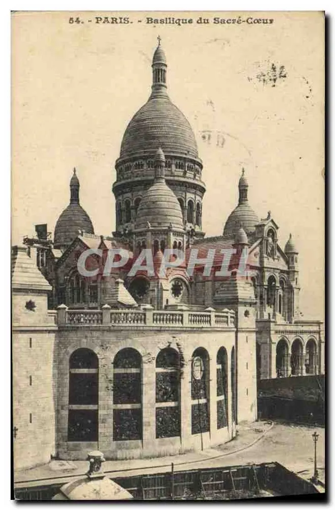 Paris - Basílica do Sagrado Coração — n°54 - Frente