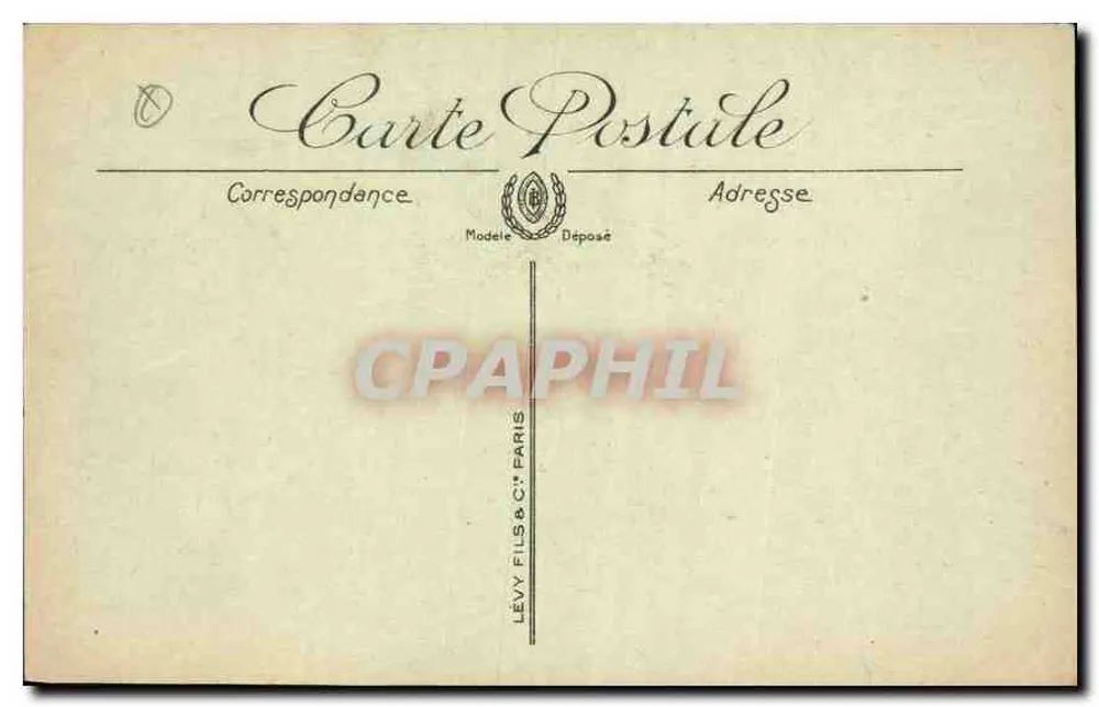 Paris — O Sacré-Cœur — LL. — Editor Lévy Fils & Cie, Paris - Verso