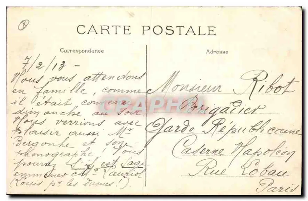 Paris — Basilique du Sacré-Cœur de Montmartre — J.H. éditeur - Verso