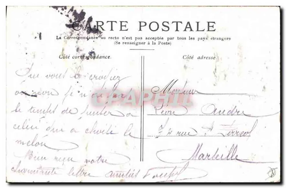 PARIS — A Basílica de Montmartre — Editor não identificado - Verso