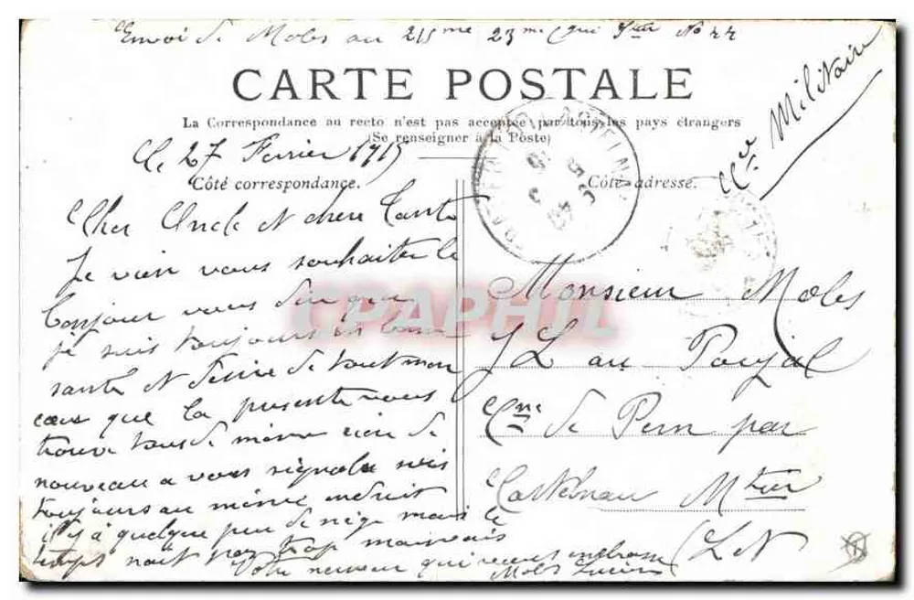 Paris — A Basílica de Montmartre — Gráfico - Verso