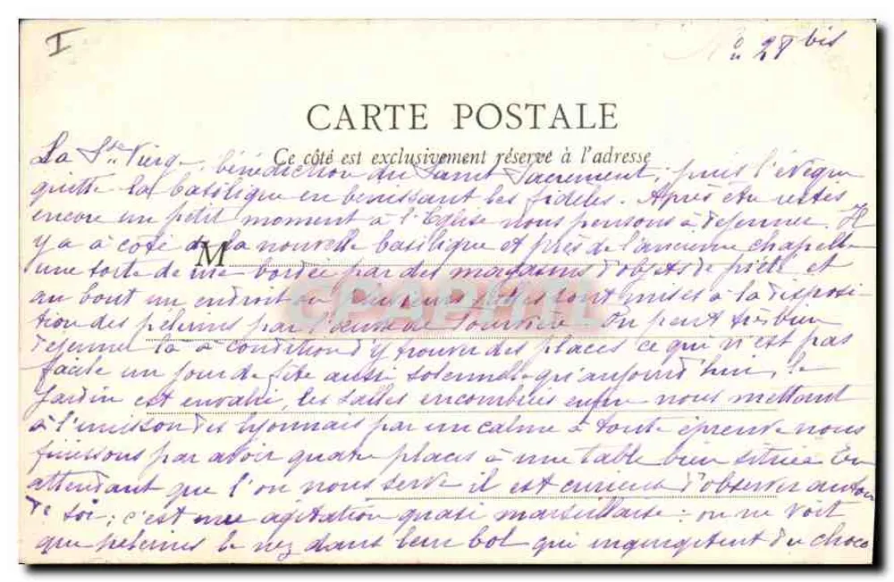 Lyon — Igreja de Ainay — B. K., Paris, n° 695 - Verso