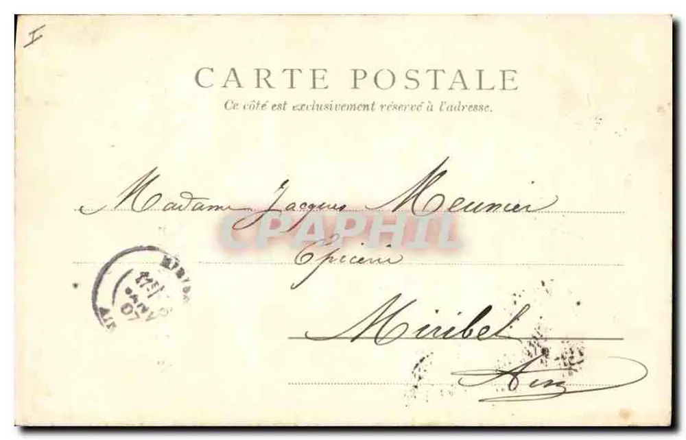 Nossa Senhora de Fourvières — Lyon — editor não identificado - Verso
