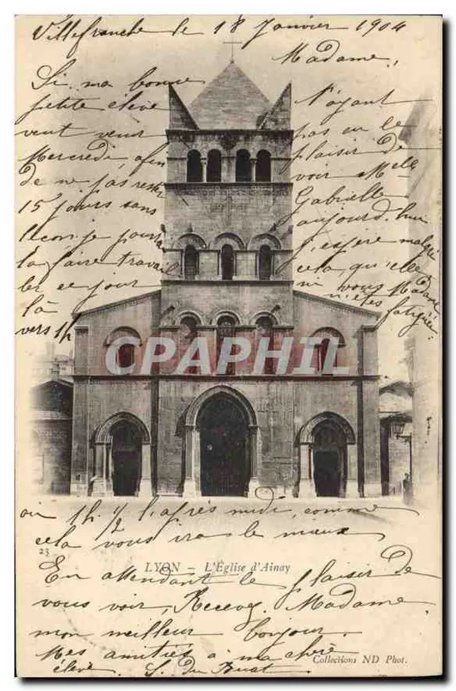 A Igreja de Ainay — Lyon — Editor ND Fot. n°23 - Frente
