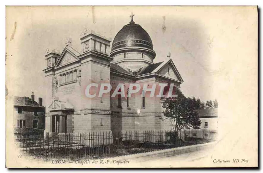 Lyon — Capela dos R.P. Capuchinhos — Coleções N.D. Phot. - Frente