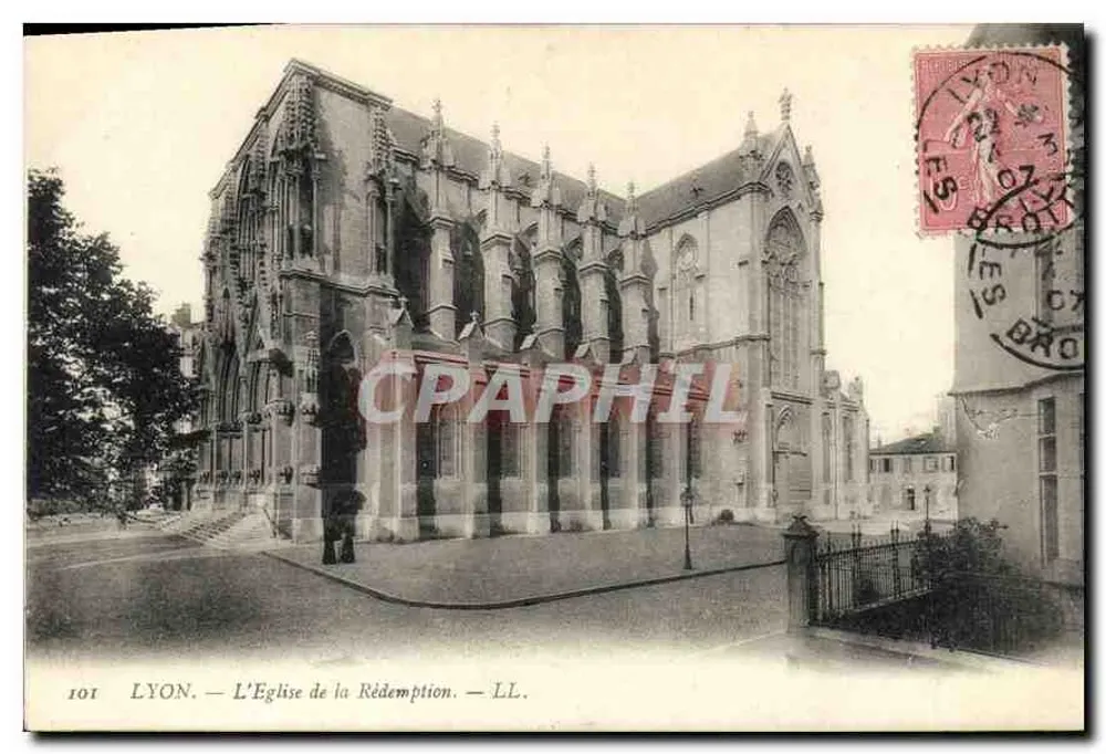 LYON — A Igreja da Redenção — LL. — N° 101 - Frente