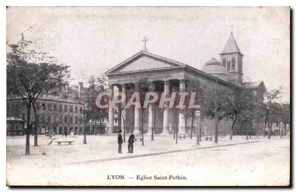 LYON — Igreja de São Pothin - Frente