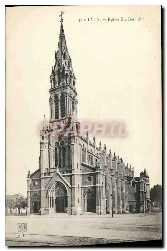 Lyon — Igreja de Santa Blandina — SFK - Frente