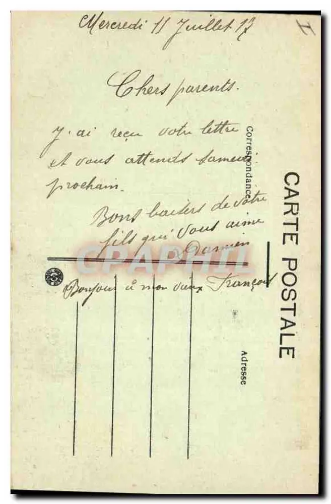 LYON — Nossa Senhora de Fourvières — A Abside — L. B. - Verso