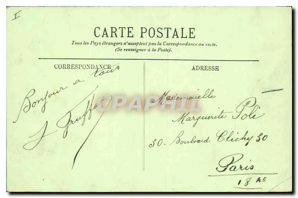 LYON — Pont Lafayette — L.L. — n° 457 - Verso