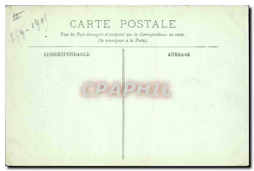 LYON — O Hotel-de-Ville — LL, n°49 - Verso