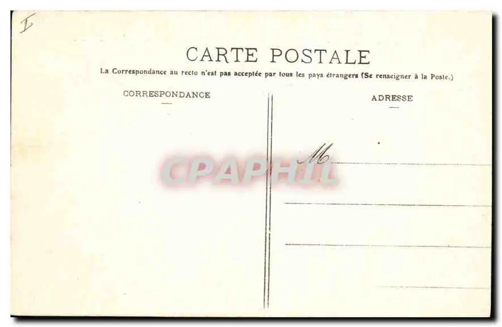 Lyon — Rathaus und Rue Puits-Gaillot — anonymer Verlag, Nr. 5286 - Rückseite