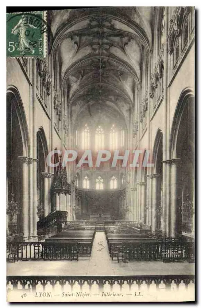 LYON — Saint-Nizier — Interior — LL. — n°46 - Frente