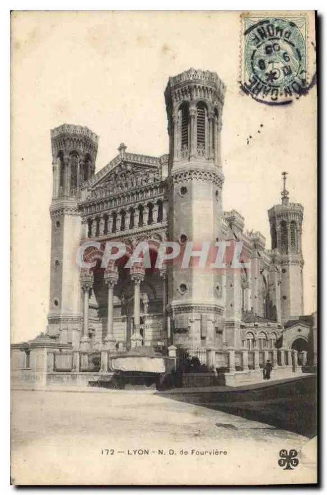 LYON - N.D. de Fourvière — editor C. P. H. (n° 172) - Frente