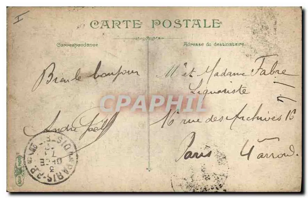 Lyon. O ponte da Boucle — editor L. V. & Cie, n°46 - Verso