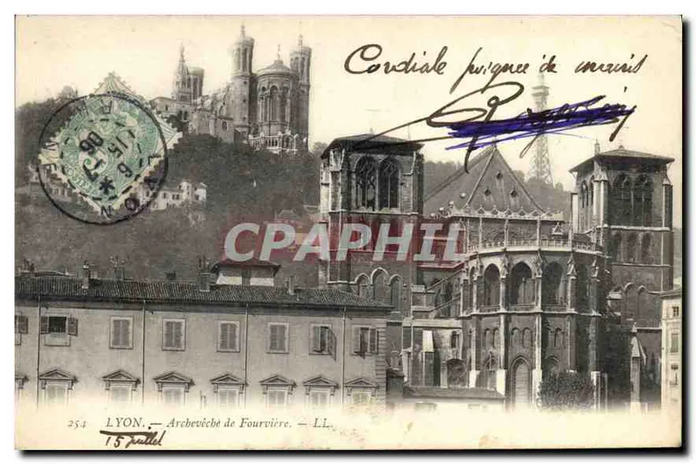 LYON — Arcybiskupstwo Fourvière — LL. n° 254 - Awers