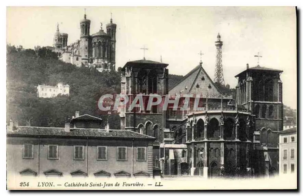 LYON — Catedral São João de Fourvière — LL — n°254 — Graphil - Frente
