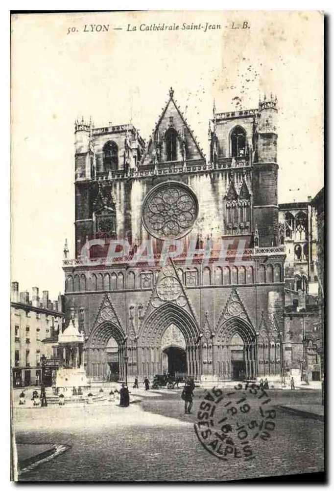 LYON — A Catedral São João — L.B. - Frente