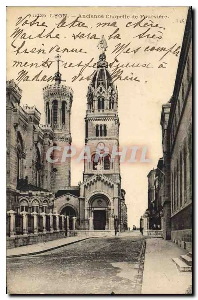 Lyon — Oude kapel van Fourvière — 5225 - Voorkant