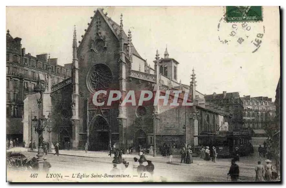 LYON — De Kerk van San Bonaventura — LL. — n° 467 - Voorkant