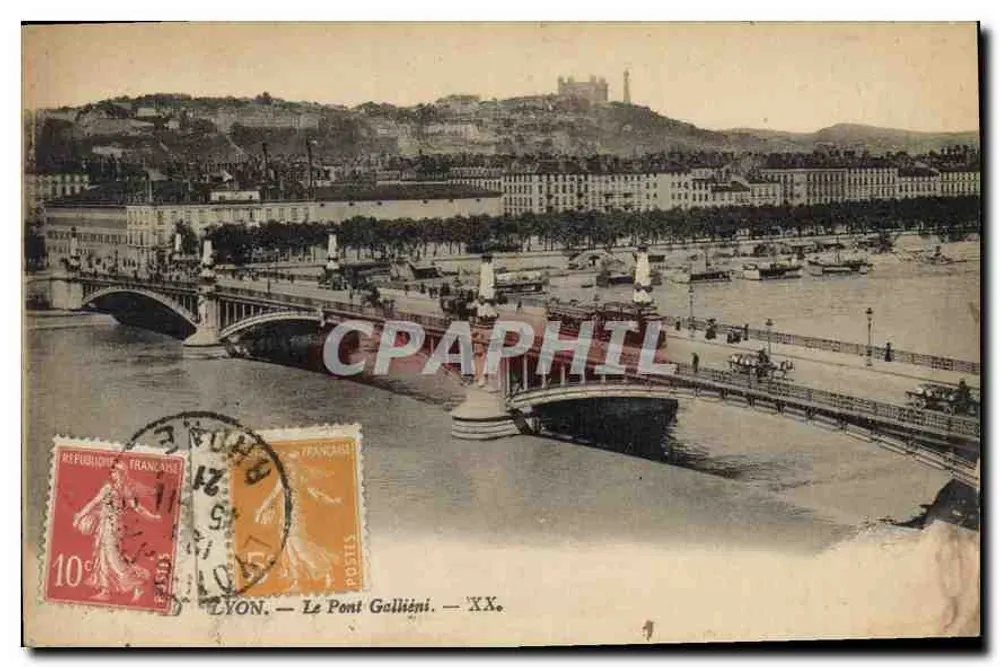 LYON — Most Galliéni — XX. - Awers