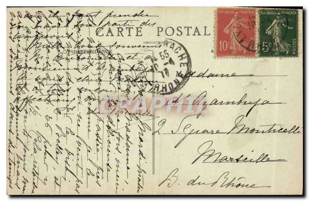 LYON — Nossa Senhora de Fourvière — A Abside — E. R. n°264 - Verso