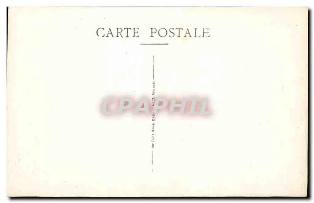 Cidade de Carcassonne — Conjunto Norte — Henri Babin & Cie, Toulouse - Verso