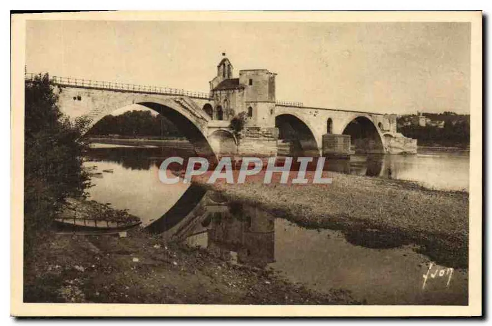 Avignon (Vaucluse) — De Brug van Sint-Bénézet — Les Éditions d'Art 'AVIGNON', Parijs - Voorkant