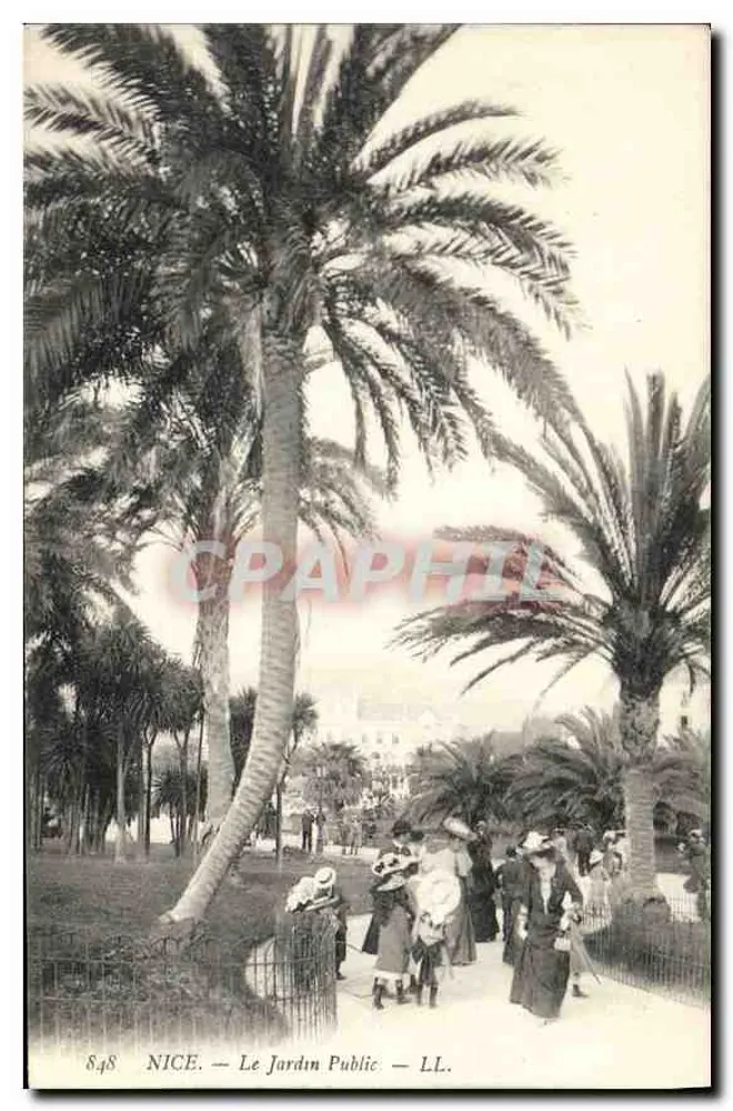 NICE — O Jardim Público — LL. n° 848 - Frente