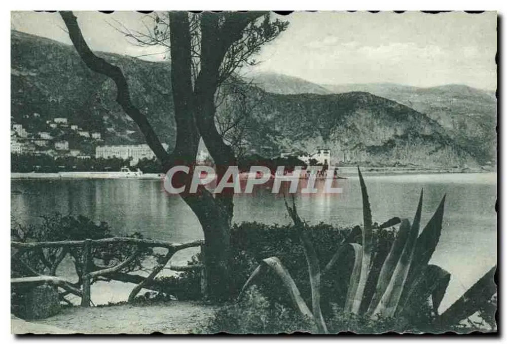 Lago de Annecy — vista desde um promontório — editor não identificado - Frente