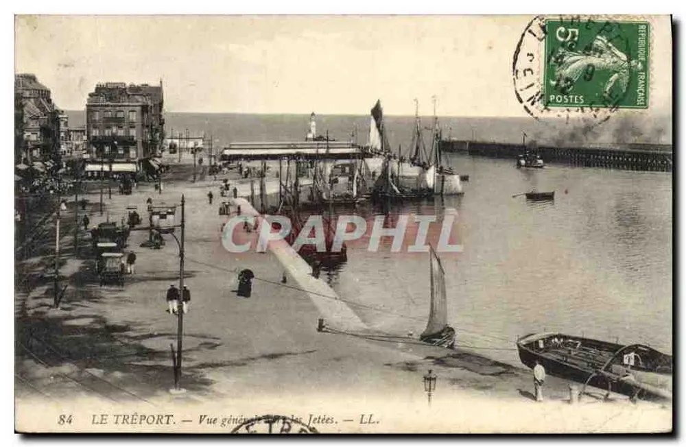 Le Tréport — Vista geral das Pontas — LL. - Frente