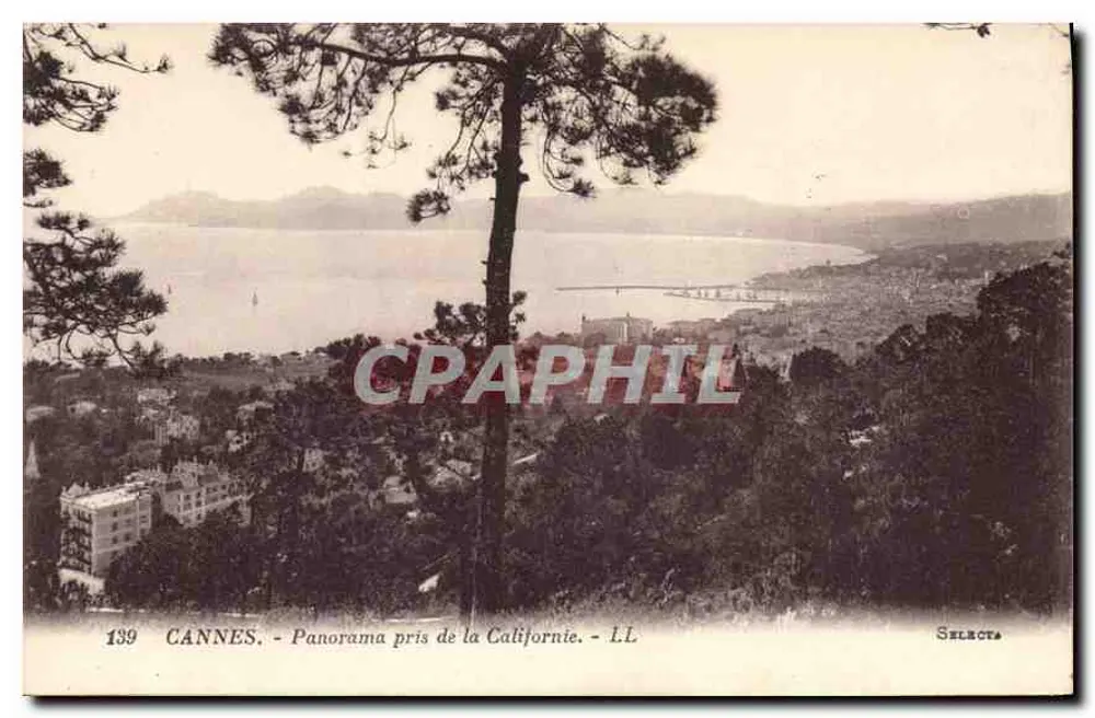 CANNES - Panorama aus der California - Selecta 139 - Vorderseite