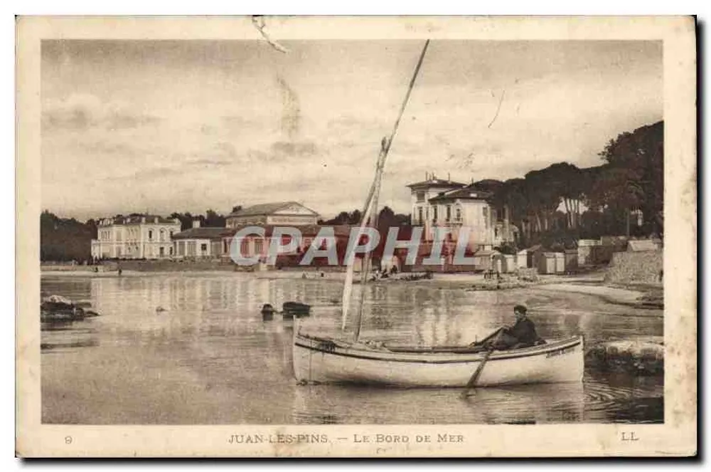 Juan-les-Pins — Le Bord de Mer — Éditeur LL - Frente
