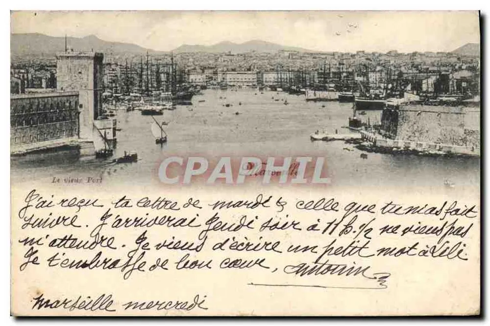 O Velho Port — Marselha — editor desconhecido, número de série não visível - Frente