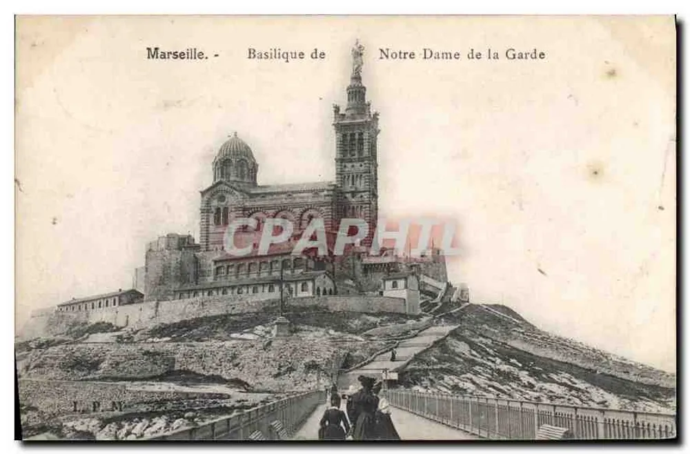 Marseille - Basílica de Nossa Senhora da Guarda - Frente