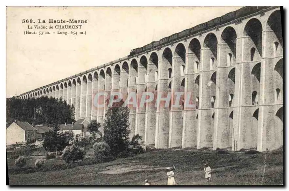 Der Chaumont-Viadukt — Haute-Marne — Edition A. Pouvret, Verlag - Vorderseite